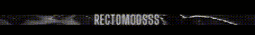 a black background with the word rectomosss written in white