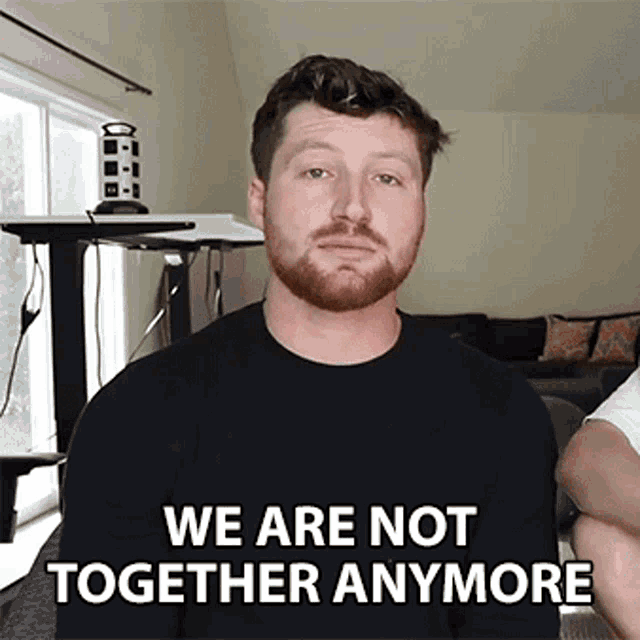 We Are Not Together Anymore Scotty Sire GIF - We Are Not Together Anymore Scotty Sire Broke Up GIFs
