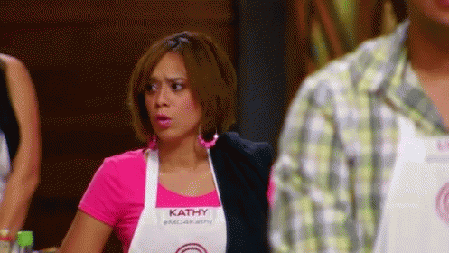 What Just Happened? GIF - Shock Masterchef Gasped GIFs
