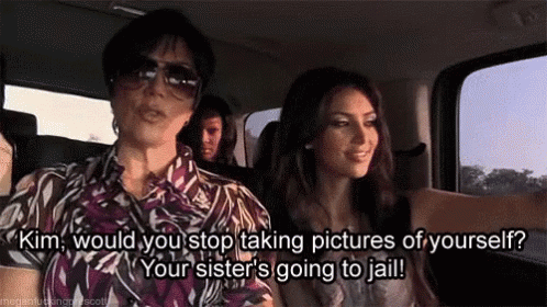 Kris Jenner GIF - Kris Jenner Would You Stop Taking Pictures GIFs