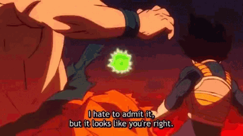 a cartoon character says i hate to admit it but it looks like you are right