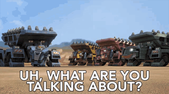 Uh What Are You Talking About Ton Ton GIF - Uh What Are You Talking About Ton Ton Dinotrux GIFs