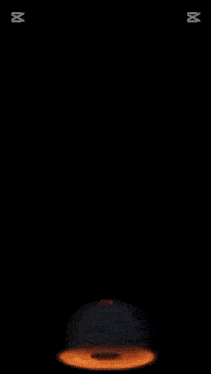 a nuclear explosion is shown on a black background with the words capcut on the bottom