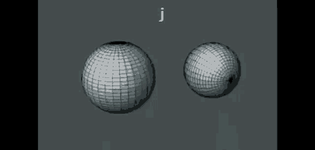 a drawing of two cylindrical objects with the letter j on the bottom