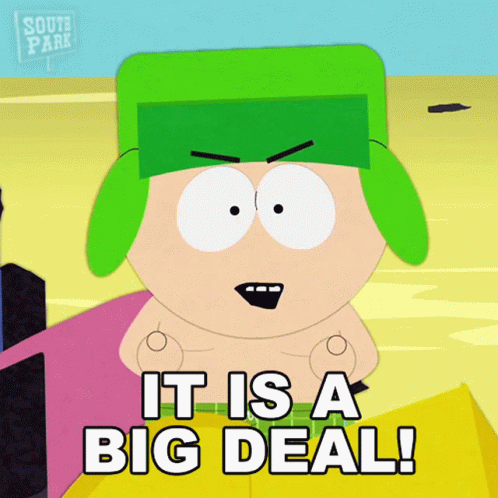 It Is A Big Deal Kyle Broflovski GIF - It Is A Big Deal Kyle Broflovski South Park GIFs