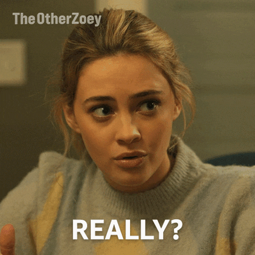 Really Zoey Miller GIF - Really Zoey Miller Josephine Langford GIFs
