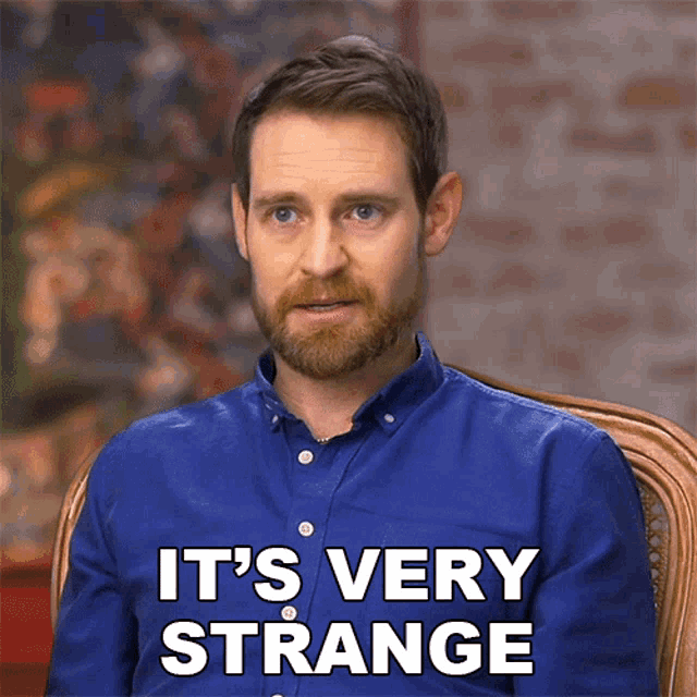 Its Very Strange Danny Roberts GIF - Its Very Strange Danny Roberts The Real World Homecoming New Orleans GIFs