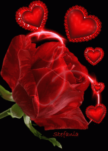 Rose Heart GIF - Rose Heart Stefania GIFs