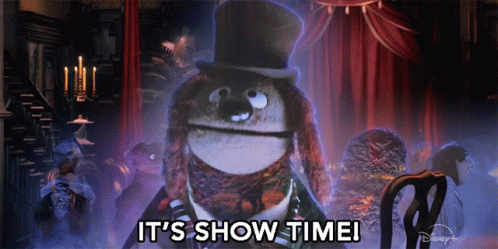 Its Show Time Rowlf The Dog GIF