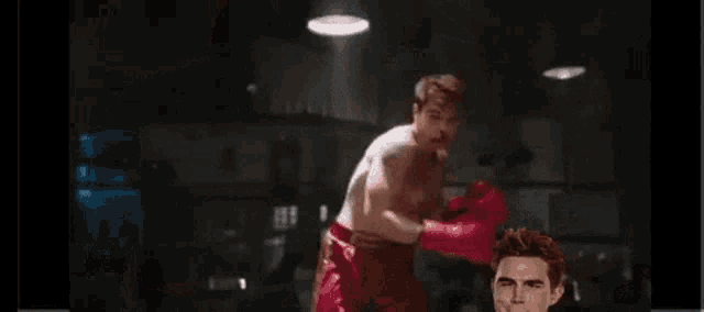 Kj Apa Boxing GIF - Kj Apa Boxing Riverdale GIFs