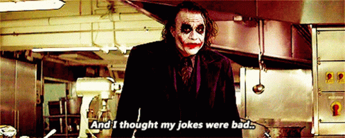 Joker Jokes GIF - Joker Jokes Bad GIFs