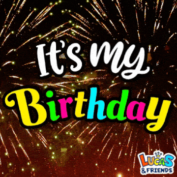 a lucas and friends advertisement with fireworks in the background