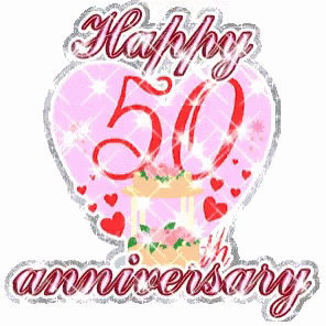 Anniversary 50th GIF - Anniversary 50th Happy Anniversary GIFs