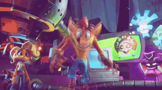 Crash Bandicoot Dancing GIF - Crash Bandicoot Dancing Dance GIFs