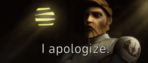 Star Wars Obi Wan GIF - Star Wars Obi Wan I Apologize GIFs