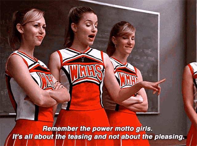 Glee Quinn Fabray GIF - Glee Quinn Fabray Remember The Power Motto Girls GIFs