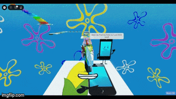 a screenshot of a game with spongebob squarepants characters
