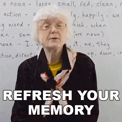 Refresh Your Memory Gill GIF - Refresh Your Memory Gill Engvid GIFs