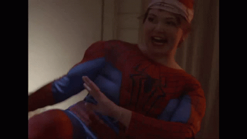 Anna Eline Spider Woman GIF - Anna Eline Spider Woman Costume GIFs