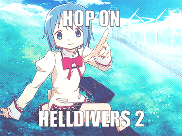 Hop On Helldivers 2 GIF - Hop On Helldivers 2 Sayaka GIFs