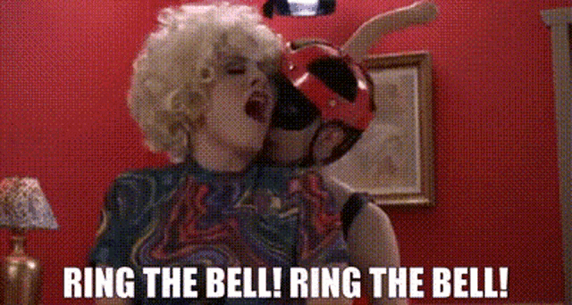 Ring The Bell Ring It GIF - Ring The Bell Ring It Enjoying GIFs