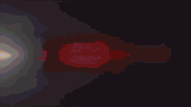 a computer generated image of a light coming out of a tunnel