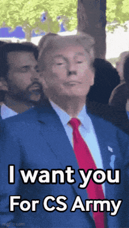 donald trump says i want you for cs army