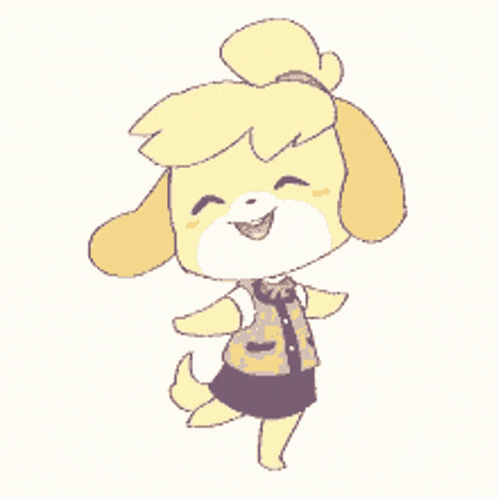 a cartoon drawing of a dog with a big smile