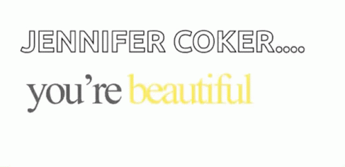Jennifer Coker Love GIF - Jennifer Coker Love Appreciation GIFs