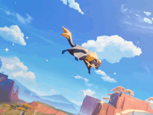 a painting of a whale and a dragon flying through the air