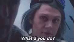 Evan Peters Quick Silver GIF - Evan Peters Quick Silver What Would You Do GIFs