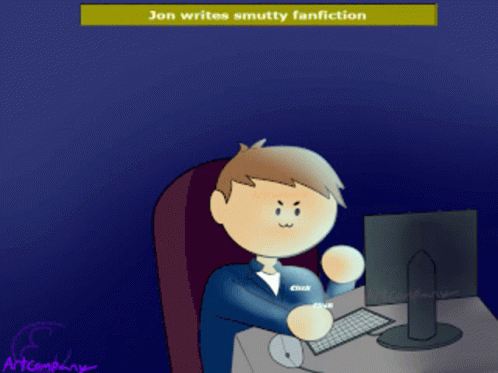 Uhhh Jon Why Fan Fiction GIF - Uhhh Jon Why Fan Fiction Typing GIFs