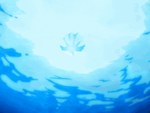 a blue background with a few white lines on it