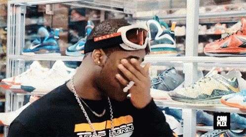 Facepalm GIF - Sole Collector Sole Collector Gifs Shoes GIFs