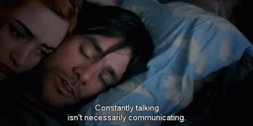 Eternal Sunshine Of The Spotless Mind Communicate GIF - Eternal Sunshine Of The Spotless Mind Communicate Talk GIFs