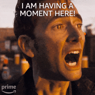 I Am Having A Moment Here Crowley GIF