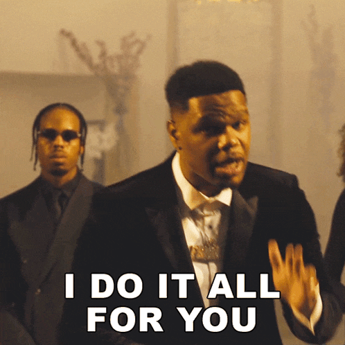 I Do It All For You Fridayy GIF - I Do It All For You Fridayy When It Comes To You Song GIFs