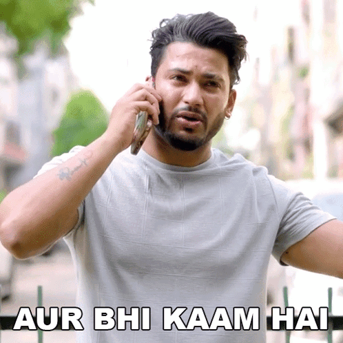 Aur Bhi Kaam Hai Varun Sahu GIF - Aur Bhi Kaam Hai Varun Sahu Varun Sahu Creation GIFs