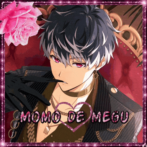 momo de megu is the name of the anime character
