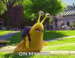 Monsters University On My Way GIF - Monsters University On My Way Slow GIFs
