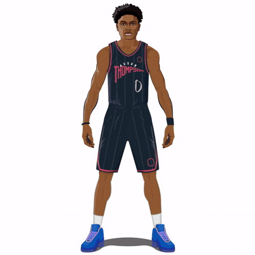 a basketball player wearing a detroit jersey with the number 1 on it