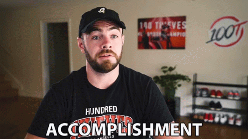 Accomplishment Achievement GIF - Accomplishment Achievement Deed GIFs