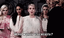 Who Wants Cocktails? GIF - Scream Queens Emma Roberts Cocktails GIFs