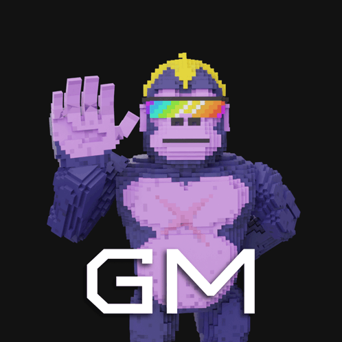 Gm Cyberkongz GIF - Gm Cyberkongz Kongz GIFs