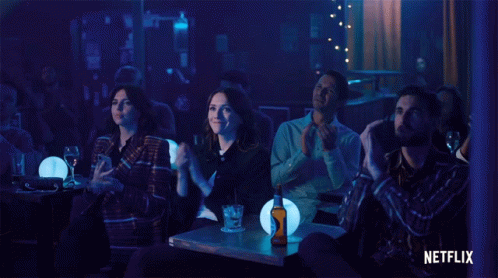 Clapping Charlotte Ritchie GIF - Clapping Charlotte Ritchie Ophelia Lovibond GIFs