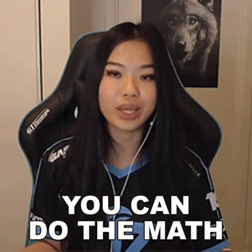 You Can Do The Math Akanemsko GIF - You Can Do The Math Akanemsko Nemo Zhou GIFs
