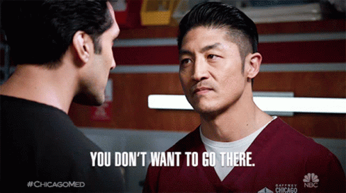You Dont Want To Go There Brian Tee GIF - You Dont Want To Go There Brian Tee Dominic Rains GIFs
