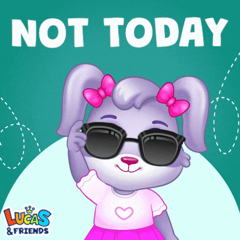 a poster for lucas and friends shows a girl wearing sunglasses and a pink bow