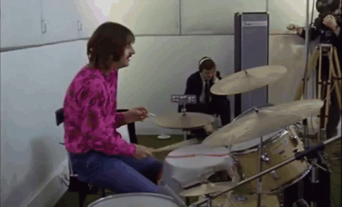 Ringo Starr Drumming GIF - Ringo Starr Drumming Playing GIFs