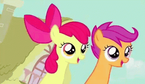 Ponies Rocking Back And Forth GIF - Back And Forth My Little Pony Mlp GIFs